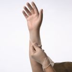 Ambitex Vinyl Gloves, Powder Free, Small, 10 Boxes per Case